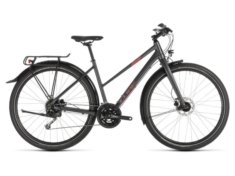 Cube Travel iridium´n´red Trapez