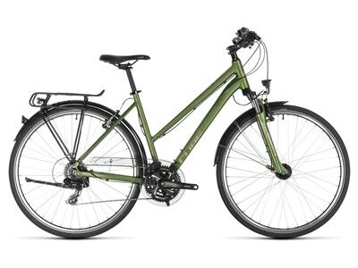 Cube Touring green´n´silver Trapez