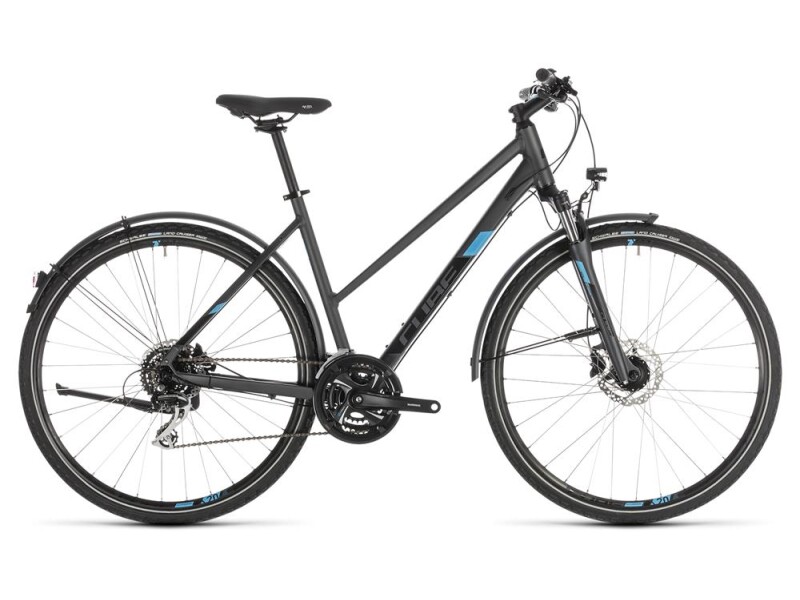 Cube Nature Allroad iridium´n´blue Trapez