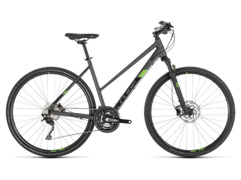 Cube Cross Pro iridium´n´green Trapez