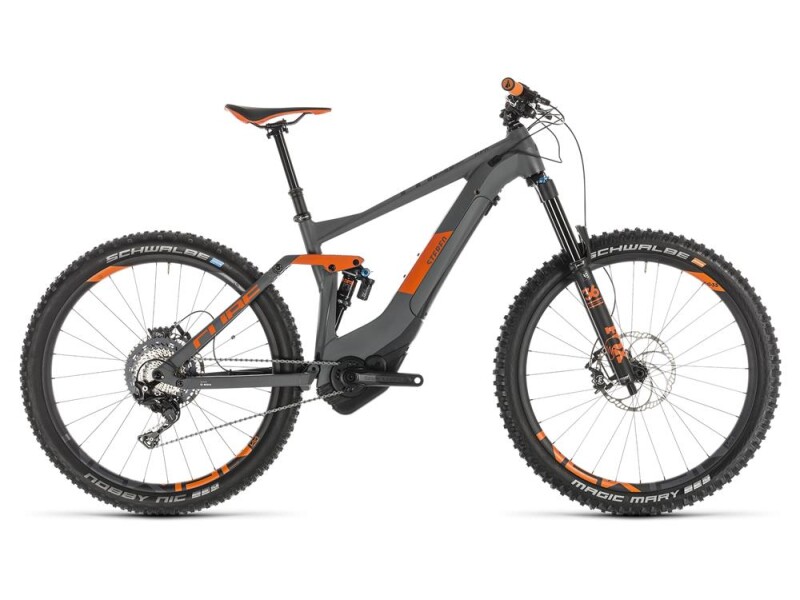 Cube Stereo Hybrid 140 TM 500 KIOX 27.5 grey´n´orange