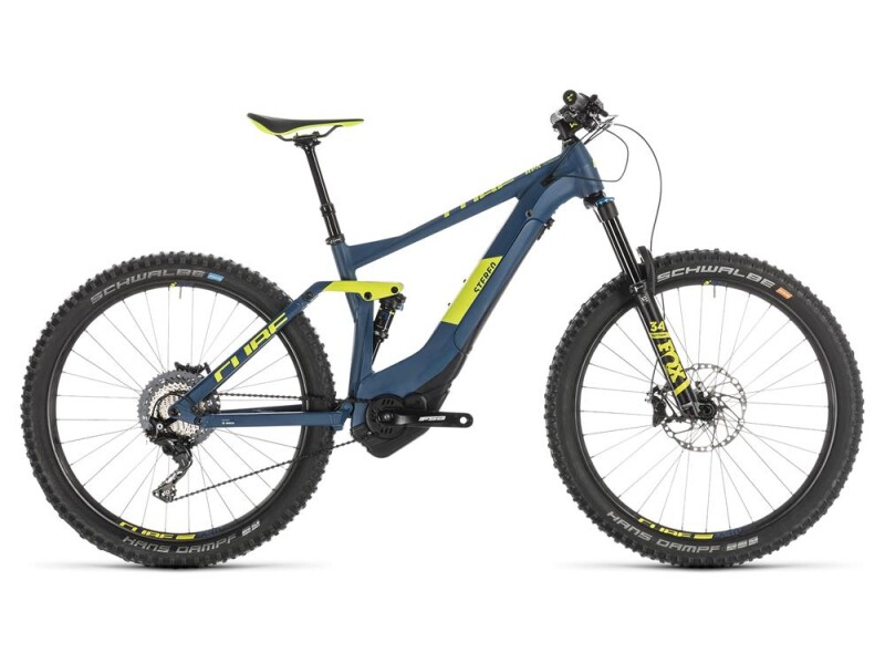 Cube Stereo Hybrid 140 SL 500 27.5 darkblue´n´lime