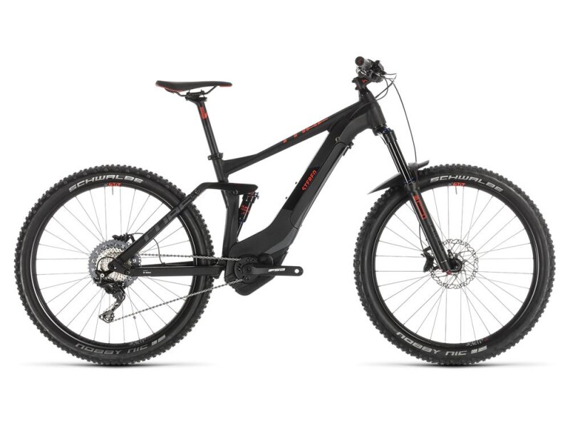 Cube Stereo Hybrid 140 Pro 500 27.5 black´n´red