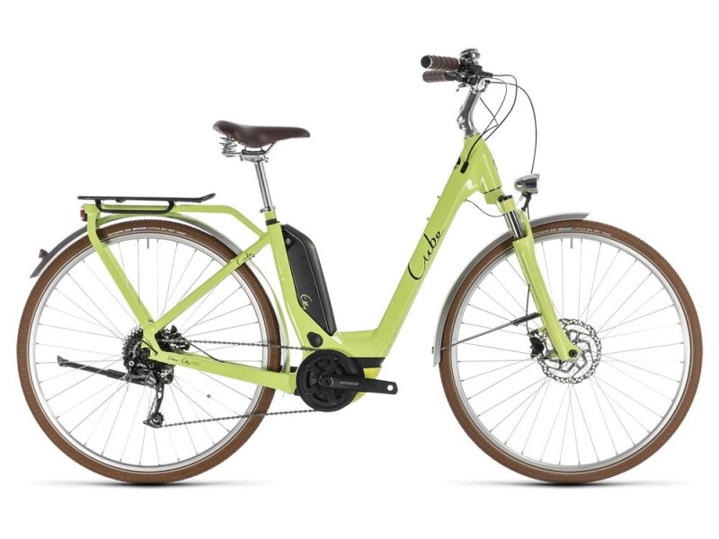 Cube Elly Ride Hybrid 500 green´n´black