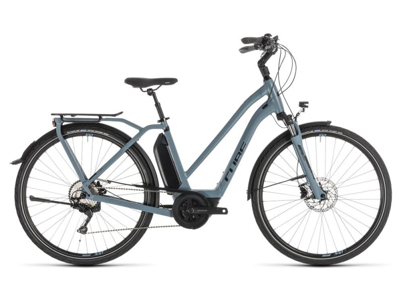 Cube Town Sport Hybrid Pro 500 blue´n´black Trapez