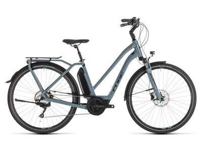 Cube Town Sport Hybrid Pro 400 blue´n´black Trapez