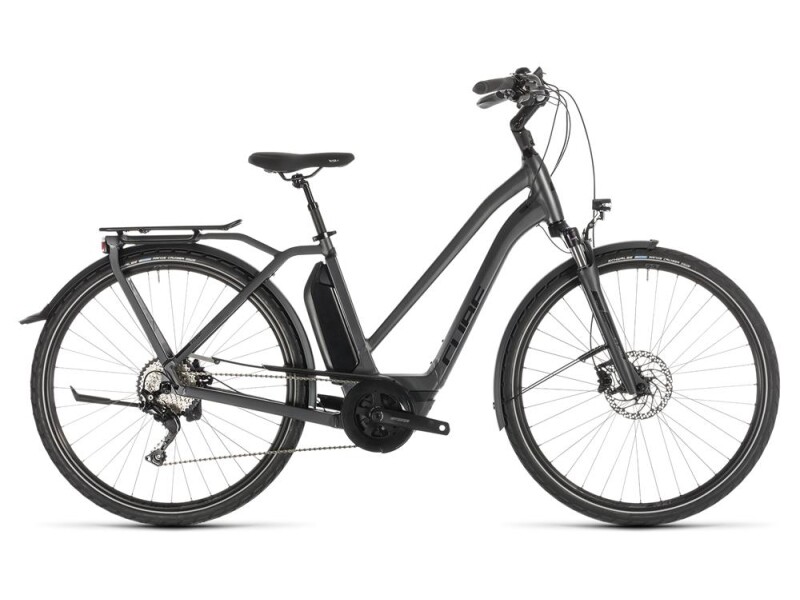 Cube Town Sport Hybrid Pro 400 iridium´n´black Trapez