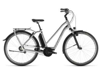 Cube Town Hybrid SL 500 silver´n´white Trapez