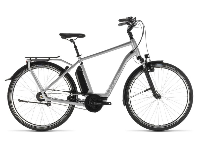Cube Town Hybrid SL 500 silver´n´white