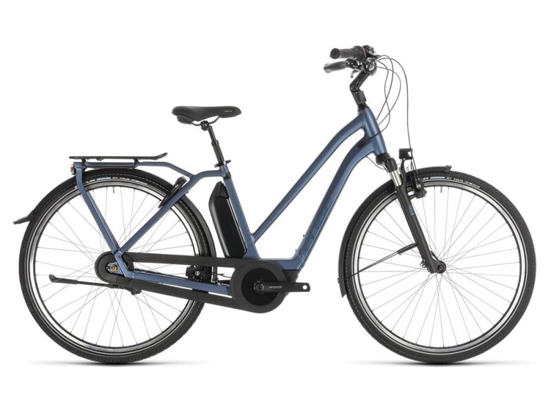Cube Town Hybrid EXC 400 blue´n´blue Trapez