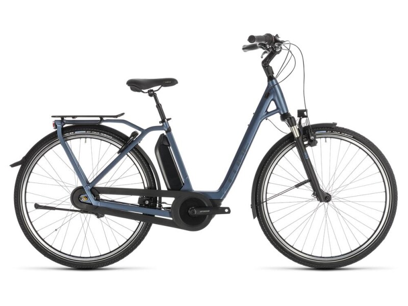 Cube Town Hybrid EXC 400 blue´n´blue Easy Entry