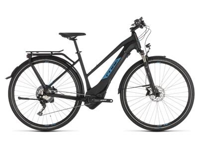 Cube Kathmandu Hybrid EXC 500 black´n´blue Trapez