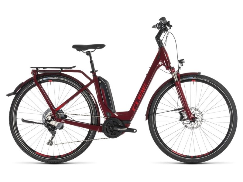Cube Touring Hybrid EXC 500 darkred´n´red Easy Entry
