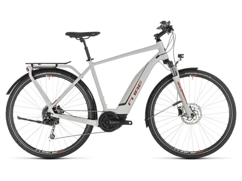 Cube Touring Hybrid 500 grey´n´orange