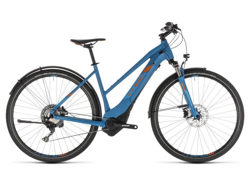 Cube Cross Hybrid Race 500 Allroad blue Trapez