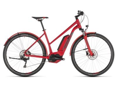 Cube Cross Hybrid Pro 400 Allroad red´n´grey Trapez