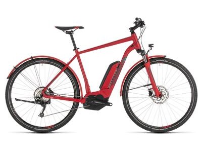 Cube Cross Hybrid Pro 400 Allroad red´n´grey
