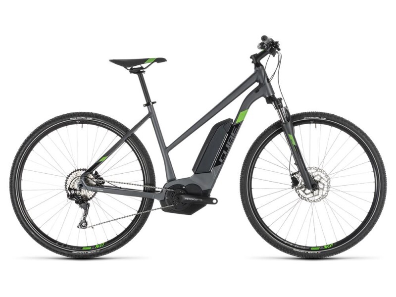 Cube Cross Hybrid Pro 500 iridium´n´green Trapez