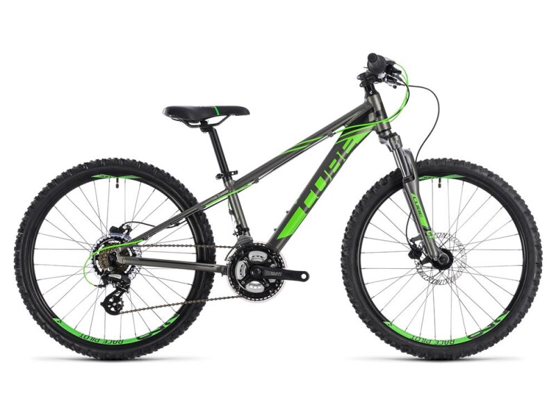 Cube Kid 240 Disc grey´n´flashgreen