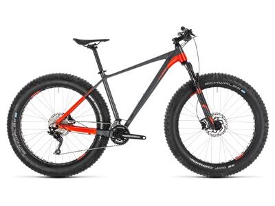 Cube Nutrail grey´n´flashred