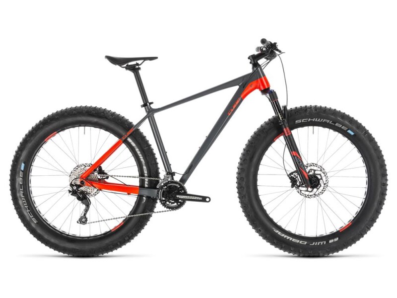 Cube Nutrail grey´n´flashred
