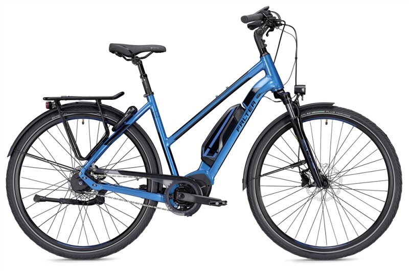 FALTER E 8.8 Trapez blau/schwarz E-Bike