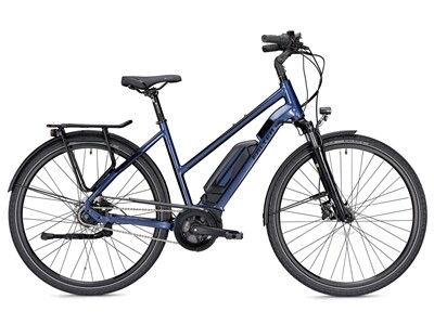 Falter E 9.0 RT, Trapez 45, 400Wh, blau/schwarz glänzend