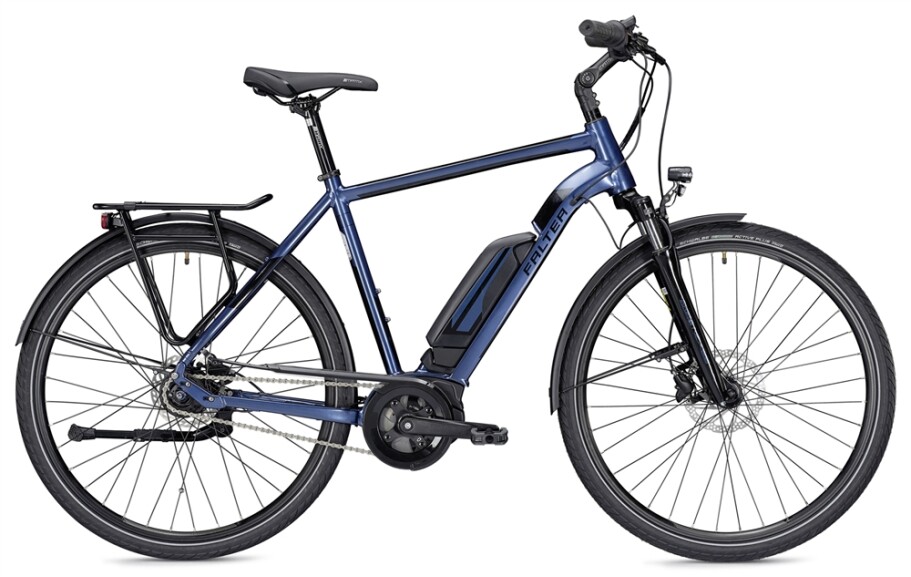 Falter E 9.0 RT, Herren 60, 400Wh, blau/schwarz glänzend