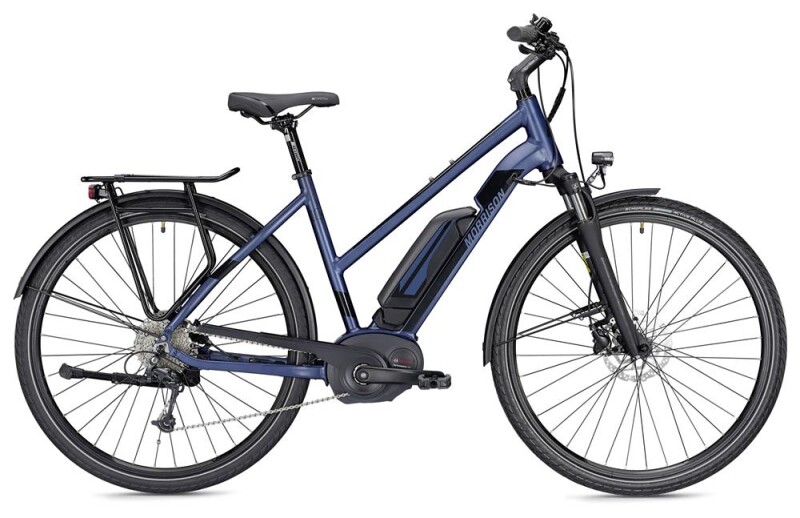 MORRISON E 6.0 500 Wh Trapez blau/schwarz matt E-Bike