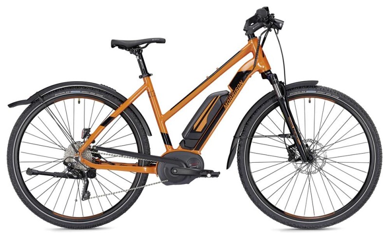 MORRISON E 7.0 Cross Trapez orange/schwarz E-Bike