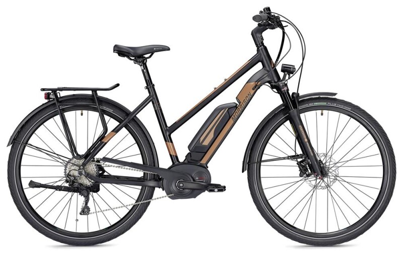 MORRISON E 8.0 Trapez schwarz/bronze matt E-Bike