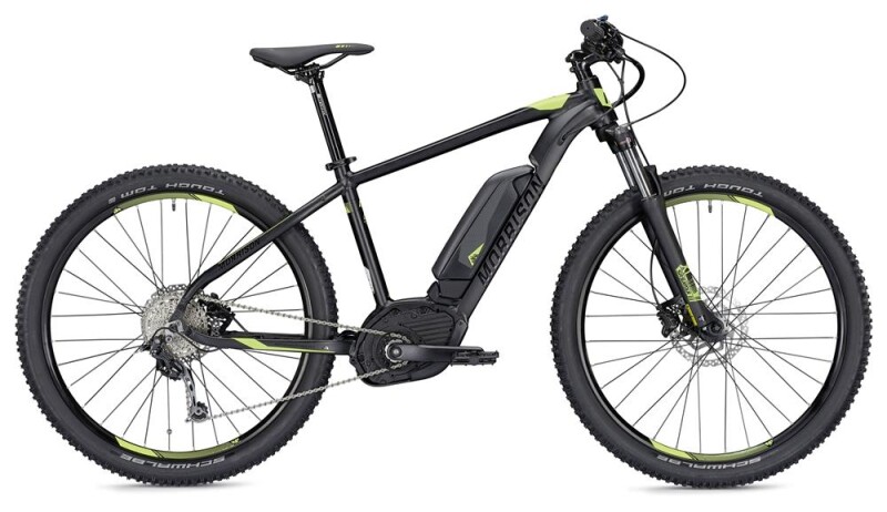 MORRISON Cree 1 400 Wh schwarz/neongelb matt E-Bike