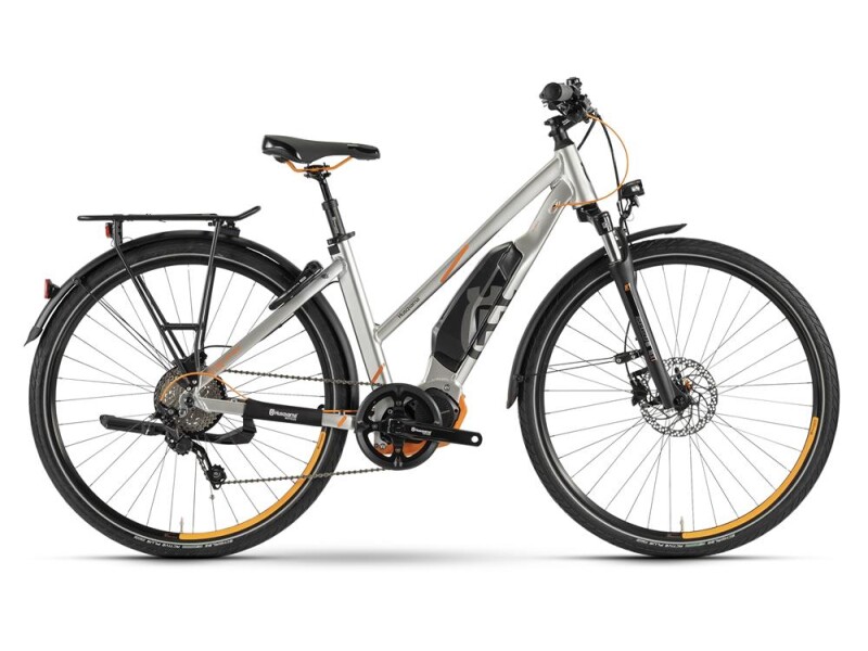 Husqvarna Bicycles LT LTD Trapez Polar Silber