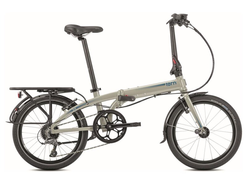 Tern Link D8 Grau Straßenausstattung