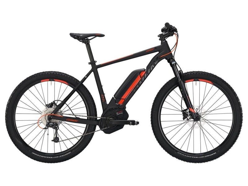 Conway eMS 227 SE 400 Diamant black matt/orange