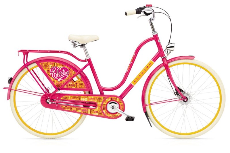 Electra Bicycle Amsterdam Joyride 7i Ladies' BRIGHT PINK