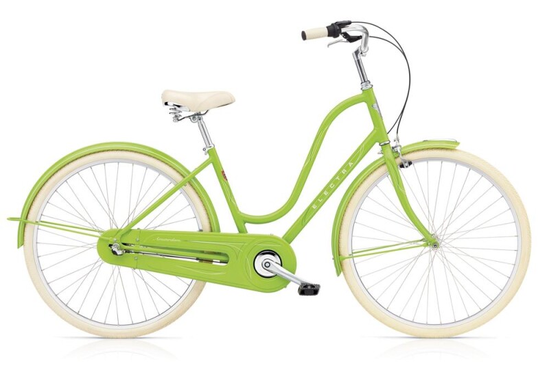 Electra Bicycle Amsterdam Original 3i Ladies' Spring Green