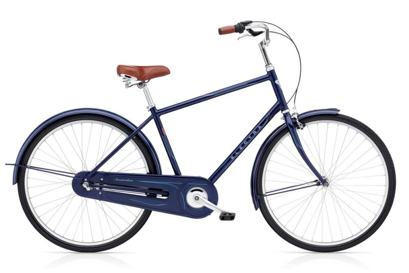 Electra Bicycle Amsterdam Original 3i Men's Dark Blue Metallic