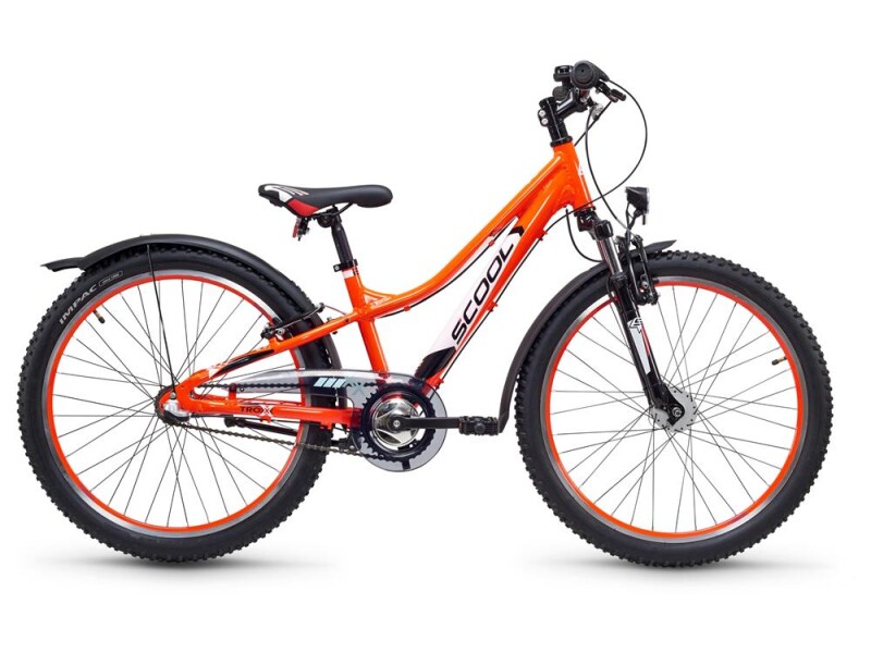 S´cool troX urban 24 3-S neon orange