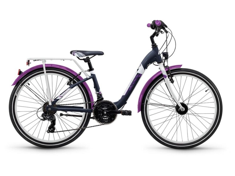 S´cool chiX alloy 24 21-S darkgrey/violett matt