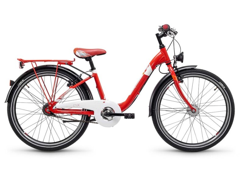 S´cool chiX steel 24 7-S red