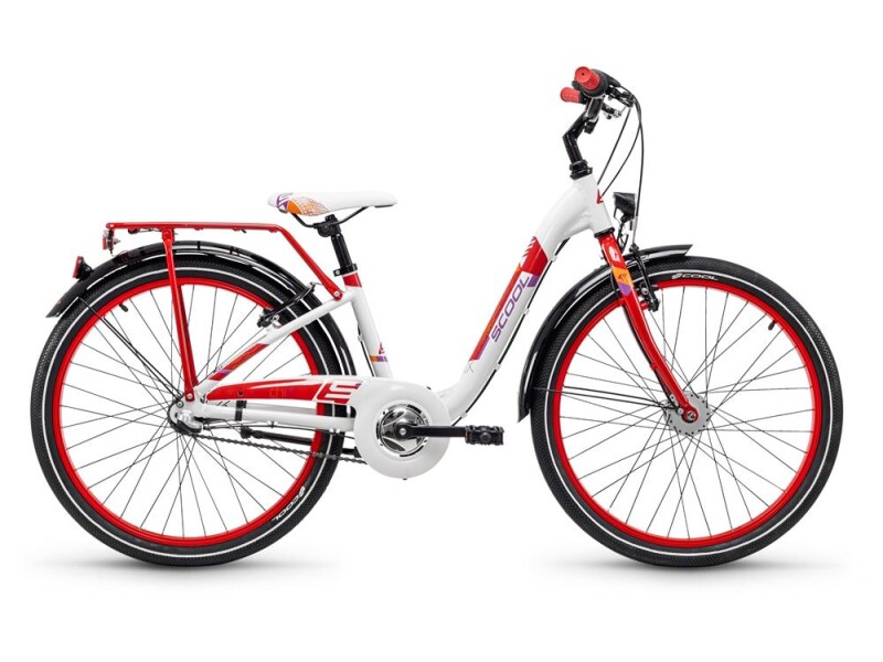 S´cool chiX alloy 24 3-S white/red