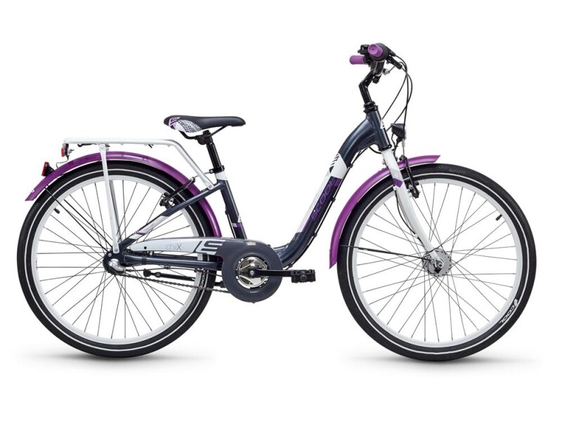 S´cool chiX alloy 24 3-S darkgrey/violett matt