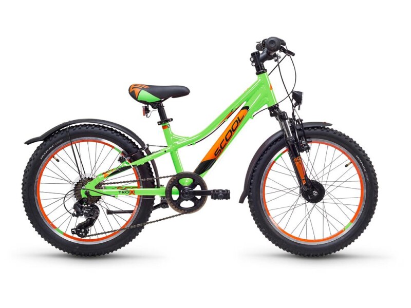 S´cool troX urban 20 7-S neon green