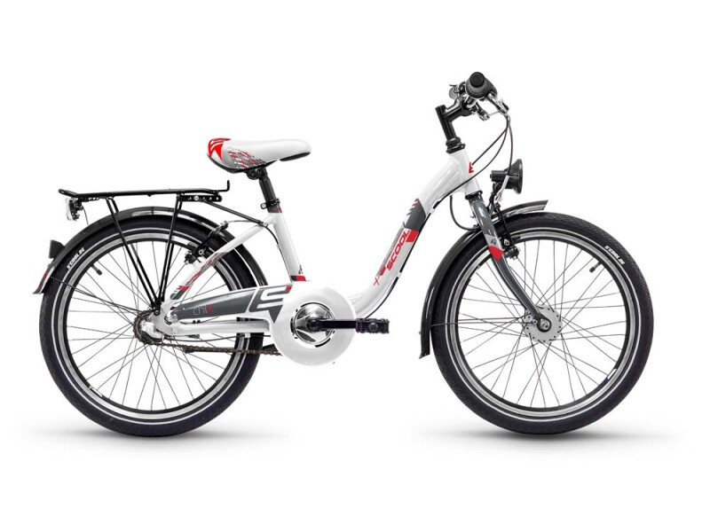 S´cool ChiX steel 20-3 white/red