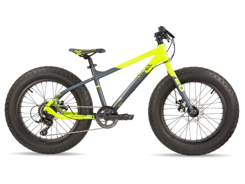 S´cool XTfat 20-9 neon yellow/black matt