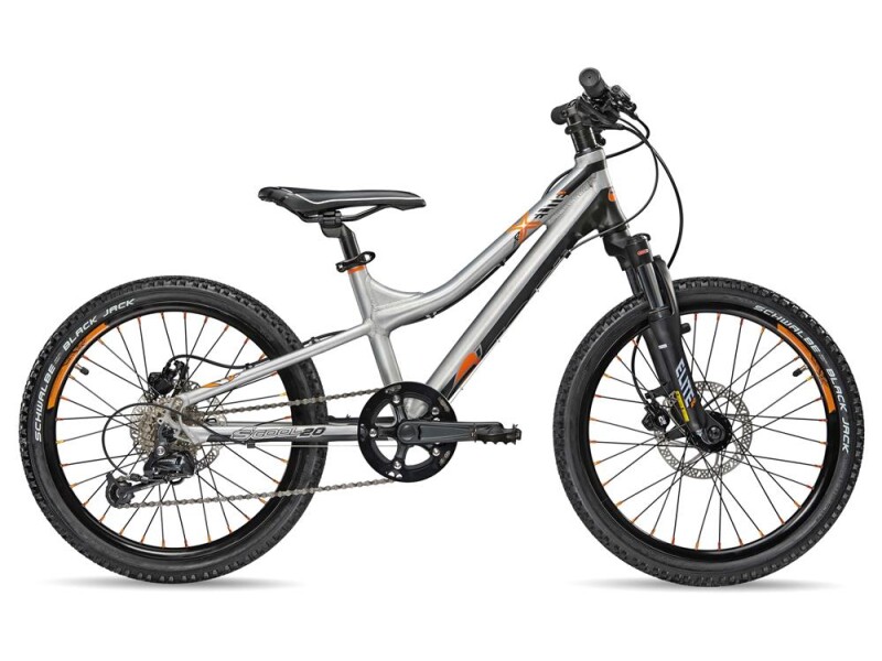 S´cool troX elite 20-9 brushed/black orange matt