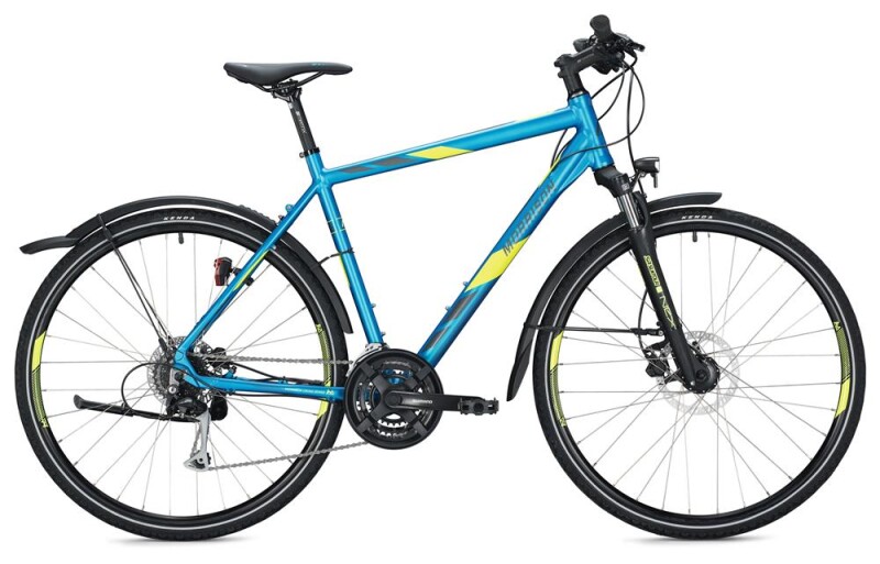 MORRISON X 2.0 Herren / blue-neon yellow Trekkingbike