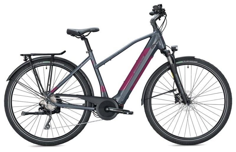 MORRISON E 7.0 Trapez / grey metallic-berry E-Bike