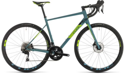Cube Attain SL bluegrey n green